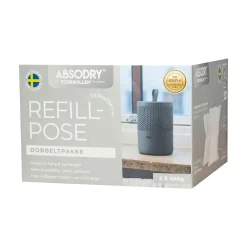 ABSODRY DUO FAMILY - REFIL FUGTFJERNER 2 STK