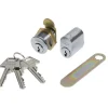 ABUS GDS OVAL + POSTKS. CYLINDER OVAL OG POSTKASSE NIKKEL 1 SÆT