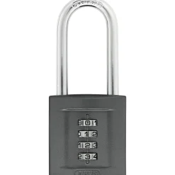 ABUS KODEHÆNGELÅS 158/50 HB80 HÆNGELÅS 121X52X80 MM GRÅ 1 STK