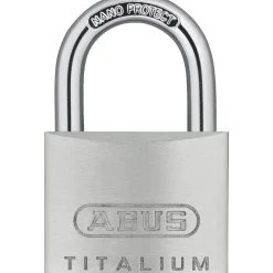 ABUS 64TI/50 HÆNGELÅS 50 MM SØLV 1 STK