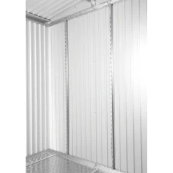 BIOHORT 173 CM VÆGSKINNE ALUMINIUMSGRÅ