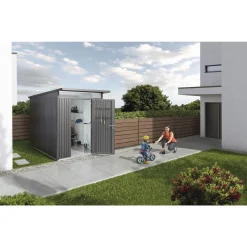BIOHORT AVANTGARDE A3 REDSKABSRUM SØLV METALLIC 5,4 M²