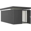 BIOHORT CASANOVA CASANOVA REDSKABSRUM MØRKEGRÅ METALLIC 17,49 M2