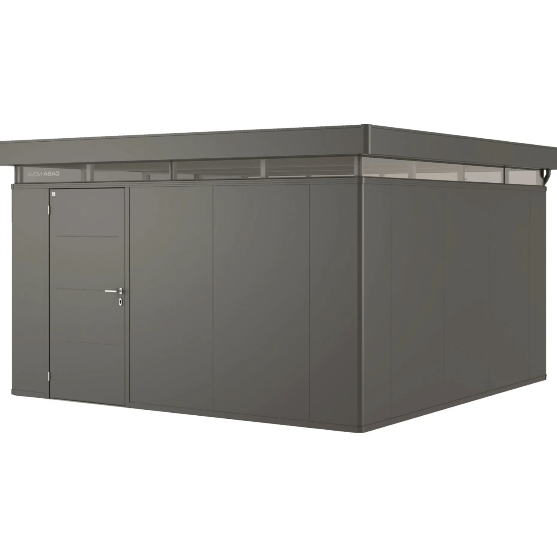 BIOHORT CASANOVA CASANOVA REDSKABSRUM MØRKEGRÅ METALLIC 18,49 M2