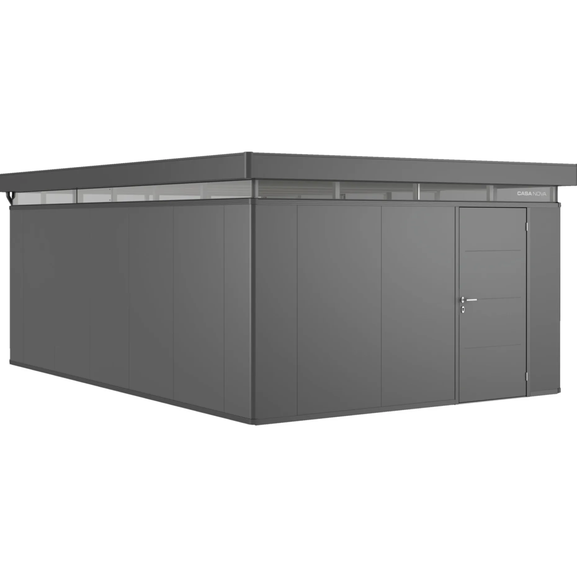BIOHORT CASANOVA CASANOVA REDSKABSRUM MØRKEGRÅ METALLIC 27,09 M2