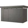 BIOHORT CASANOVA CASANOVA REDSKABSRUM MØRKEGRÅ METALLIC 9,89 M2