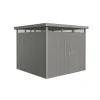 BIOHORT HIGHLINE H4 REDSKABSRUM KVARTSGRÅ METALLIC 7,56 M2
