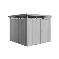 BIOHORT HIGHLINE H4 REDSKABSRUM SØLV METALLIC 7,56 M2