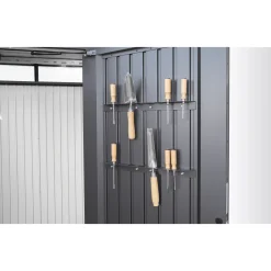 BIOHORT HIGHLINE H2 REDSKABSRUM SØLV METALLIC 5,36 M2