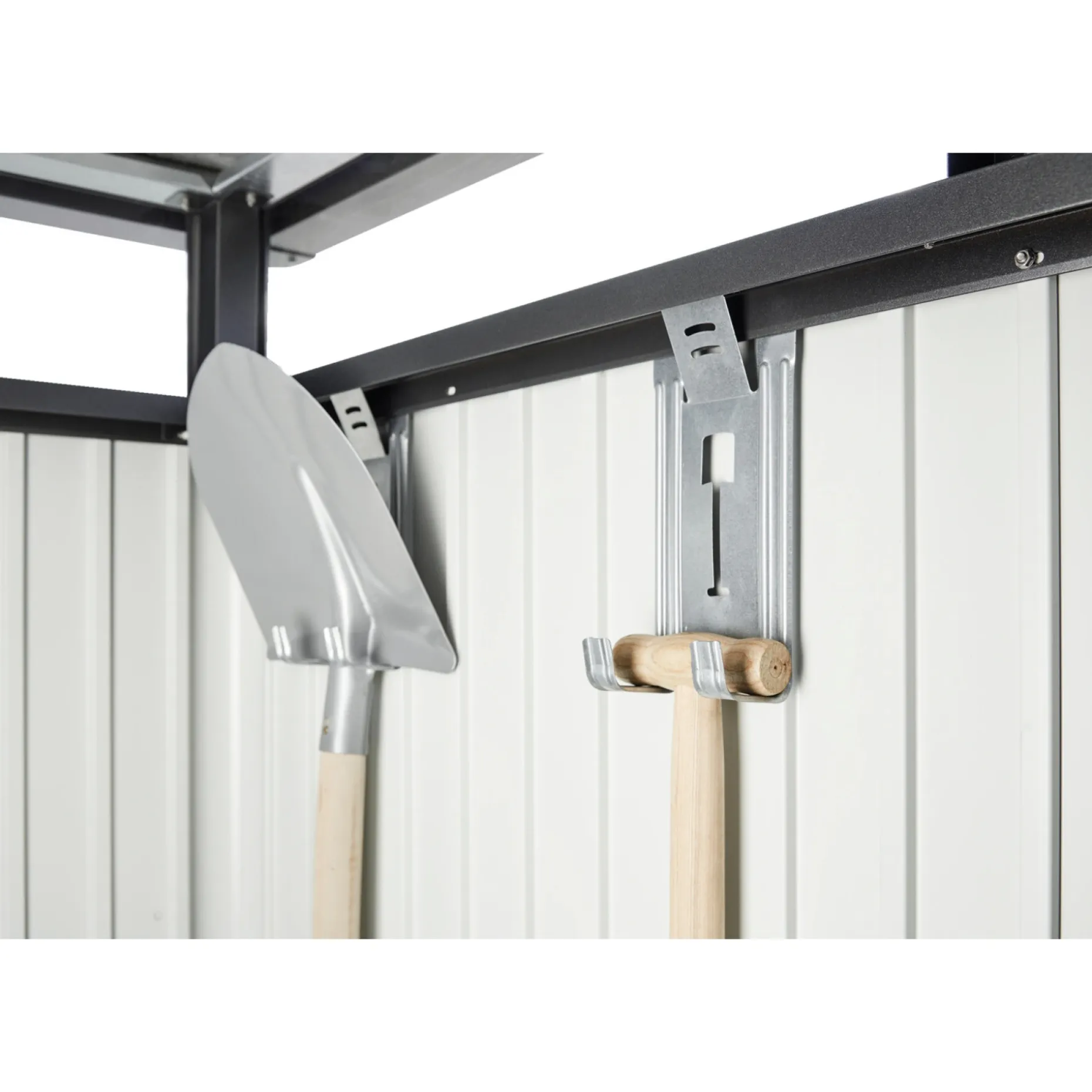BIOHORT HIGHLINE H5 REDSKABSRUM KVARTSGRÅ METALLIC 8,66 M2