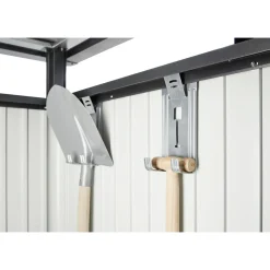 BIOHORT HIGHLINE H3 REDSKABSRUM MØRKEGRÅ METALLIC 6,46 M2