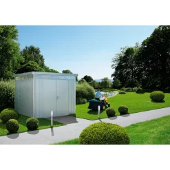 BIOHORT HIGHLINE H1 REDSKABSRUM SØLV METALLIC 4,26 M2