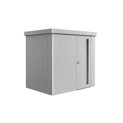 BIOHORT NEO 1B STANDARD DØR REDSKABSRUM SØLV METALLIC 3,61 M2