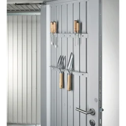 BIOHORT REDSKABSRUM STR. 150 REDSKABSRUM MØRKEGRÅ METALLIC 1,29 M2