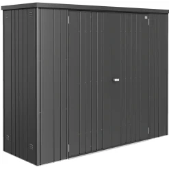BIOHORT REDSKABSRUM STR. 230 REDSKABSRUM MØRKEGRÅ METALLIC 1,91 M2