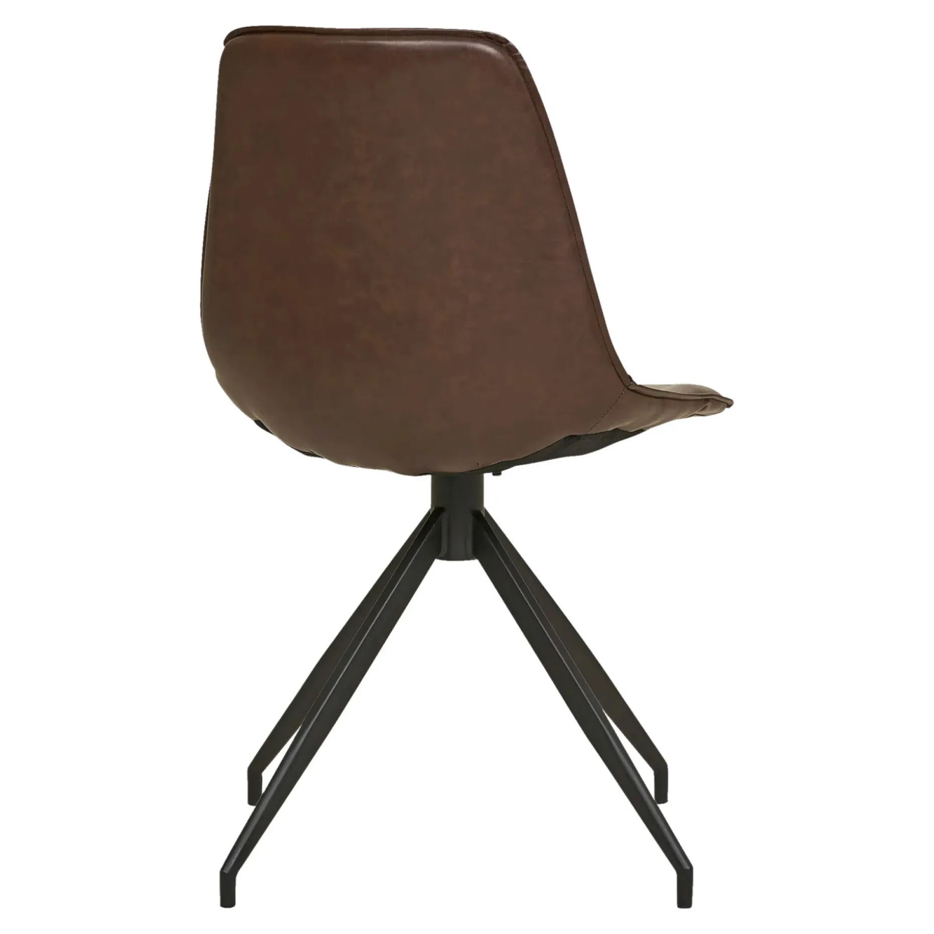 BOLIGINTERIØR LEA SPISESTOL BRUN/SORT 86 X 48 X 56 CM