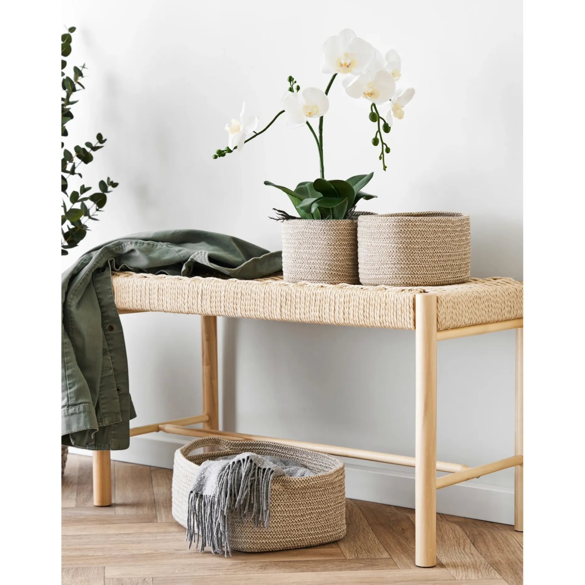 BOLIGINTERIØR ORKIDE KUNSTIG PLANTE 49 CM