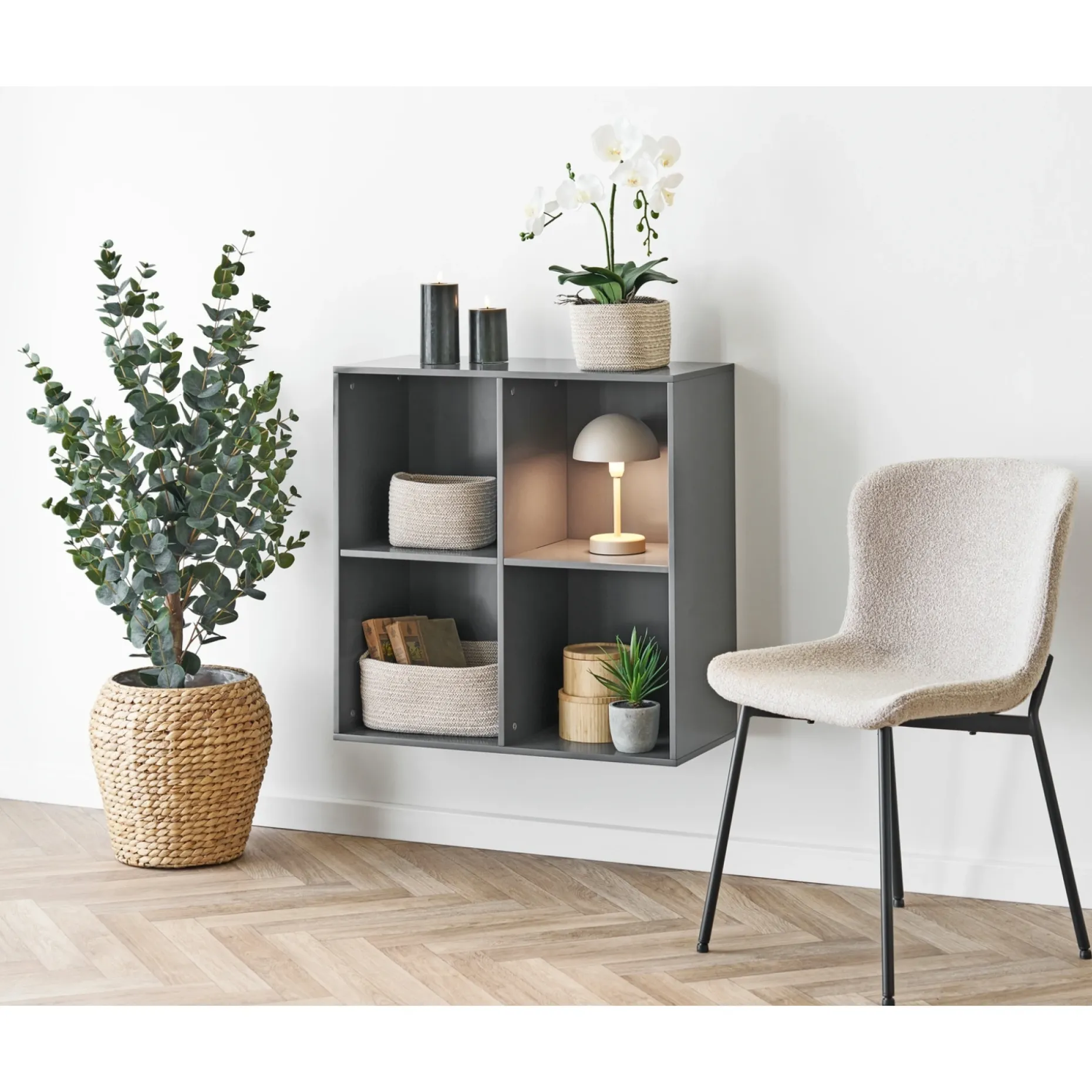 BOLIGINTERIØR ORKIDE KUNSTIG PLANTE 49 CM