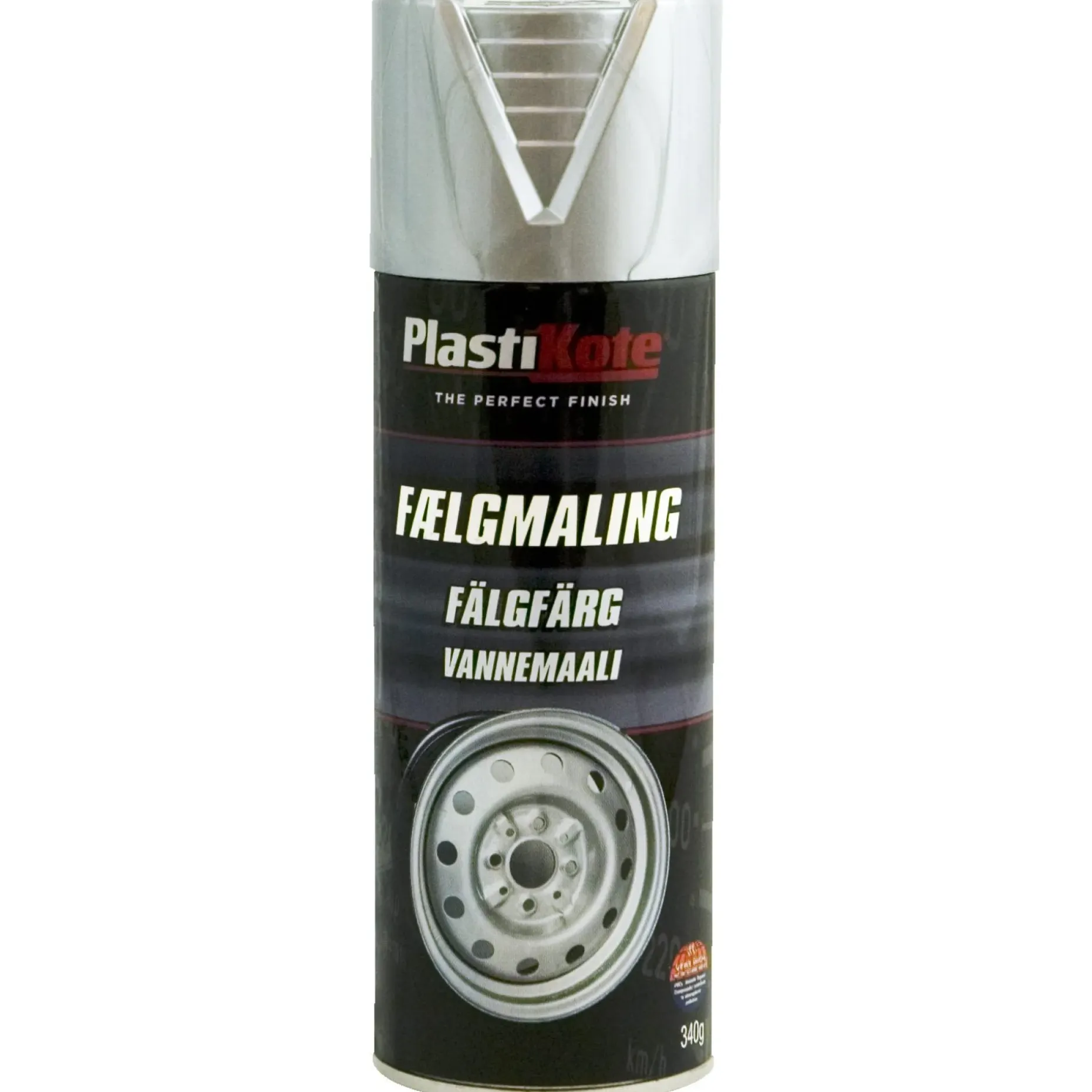 BORUP 618 FÆLGMALING 400 ML METALLIC SØLV
