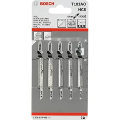 BOSCH BOSCH T101AO STIKSAVSKLINGE 5 STK