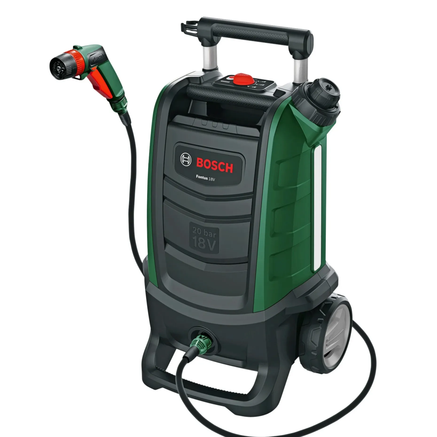 BOSCH SOLO FONTUS HØJTRYKSRENSER 15 BAR UDEN BATTERI OG LADER