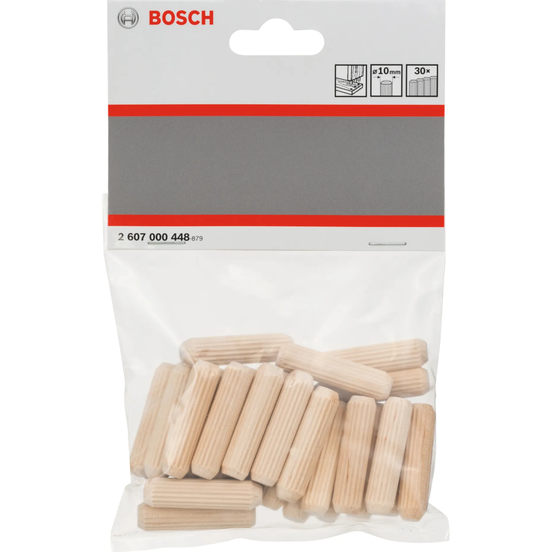 BOSCH TILBEHØR PRO TRÆDYVEL 10X40 MM 30 STK