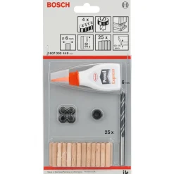 BOSCH TRÆBORSÆT 6X30 MM 32 DELE