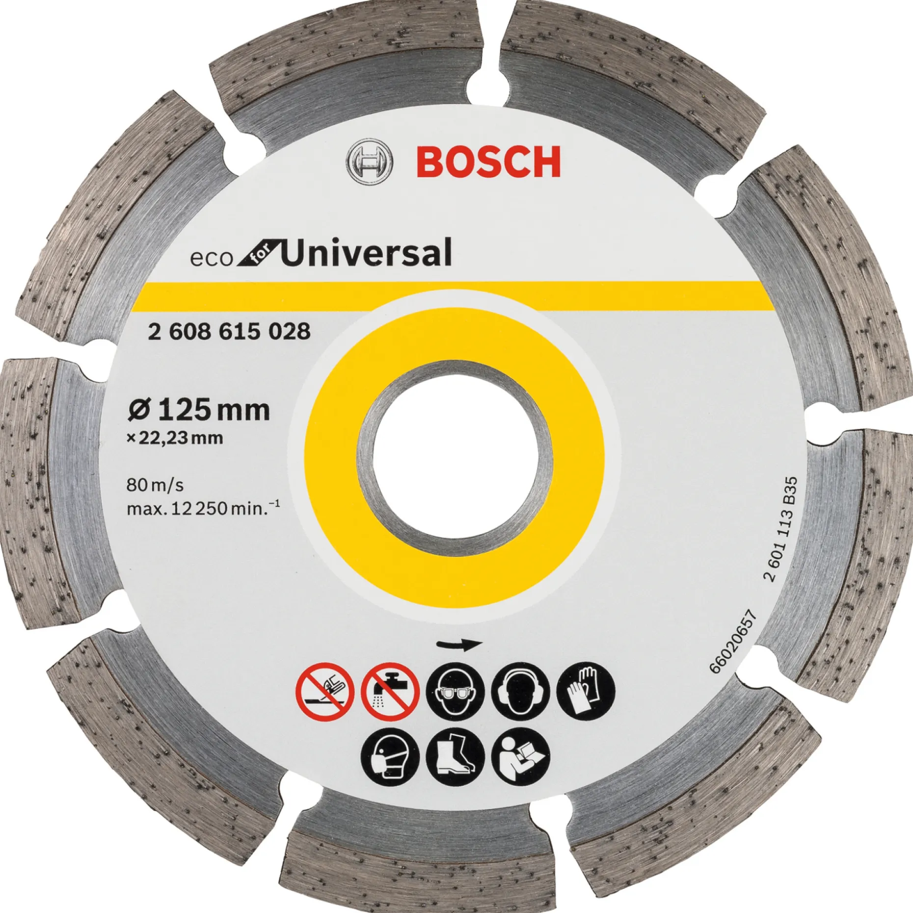 BOSCH UNIVERSAL ECO UNIVERSAL DIAMANTSKIVE 5 X 148 X 128 MM
