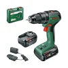 BOSCH UNIVERSALIMPACT 18V-60 SLAGBOREMASKINE AKKU MED BATTERI OG LADER