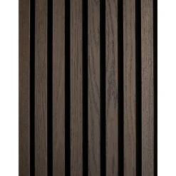 BY VENØ AKUSTIKPANEL UBEHANDLET RØGET EG 20 X 600 X 2400 MM