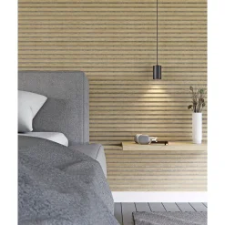 BY VENØ AKUSTIKPANEL UBEHANDLET EG 19 X 600 X 2400 MM