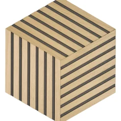 BY VENØ RHOMBE DEKORATIONSPANEL UBEHANDLET EG 10 X 267 X 460 MM