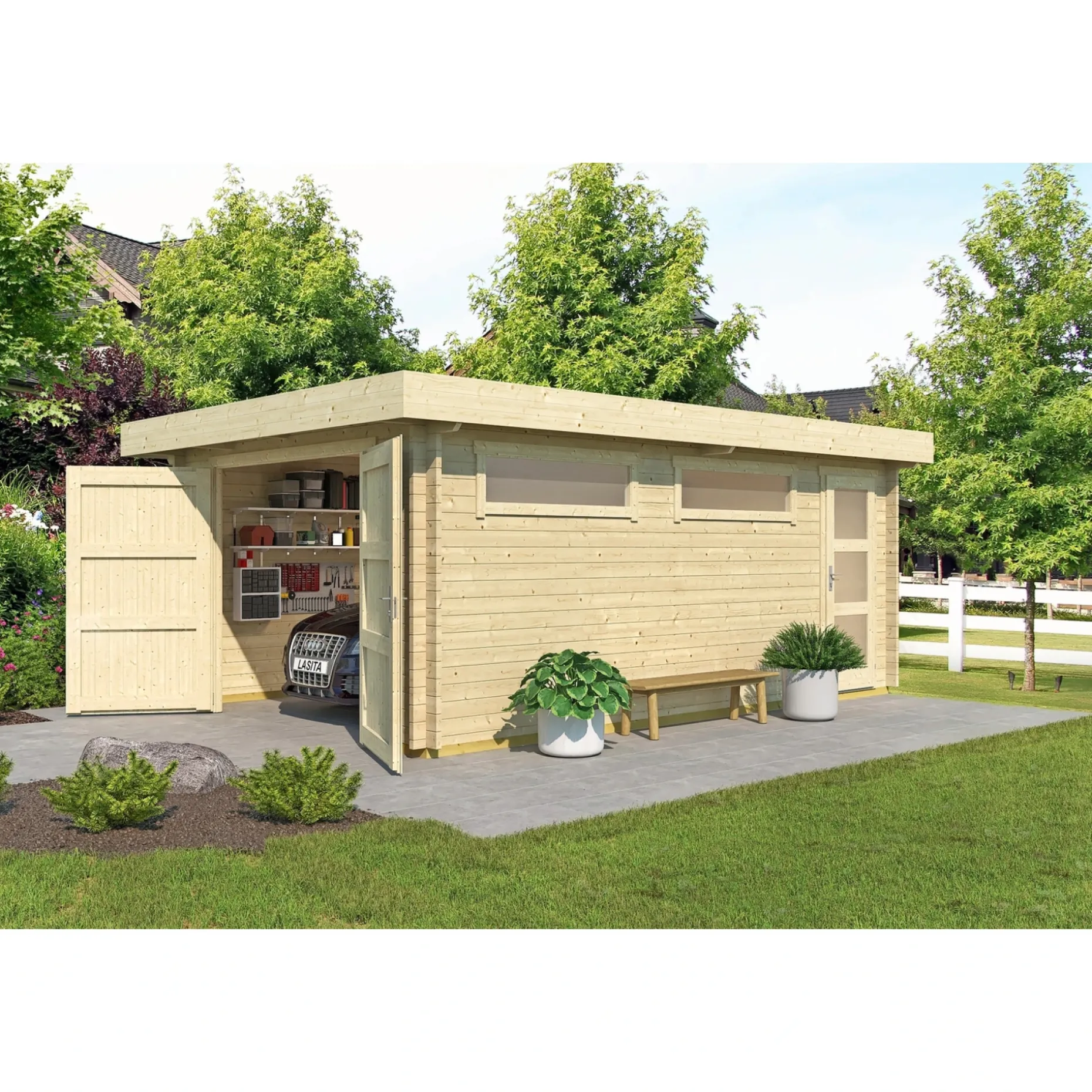 BYGNORDIC HALFDAN GARAGE 18,66 M2