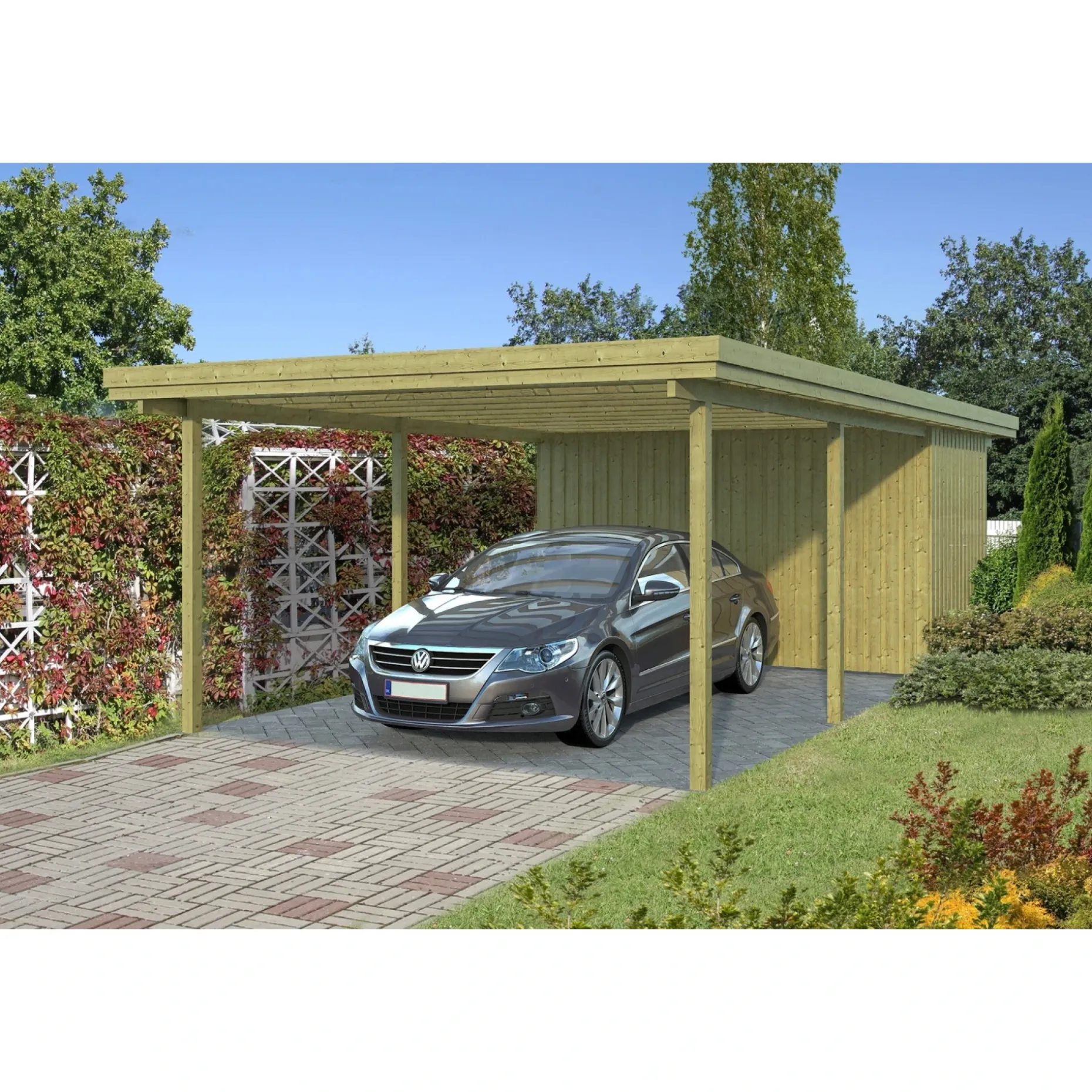 BYG-SELV LYNGE 1.6 CARPORT 33 M2