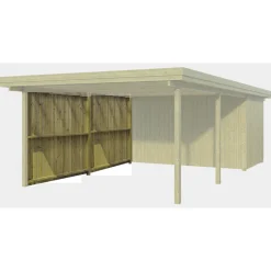 BYG-SELV LYNGE 1.6 INKL. BEKLÆDNING CARPORT 33 M2