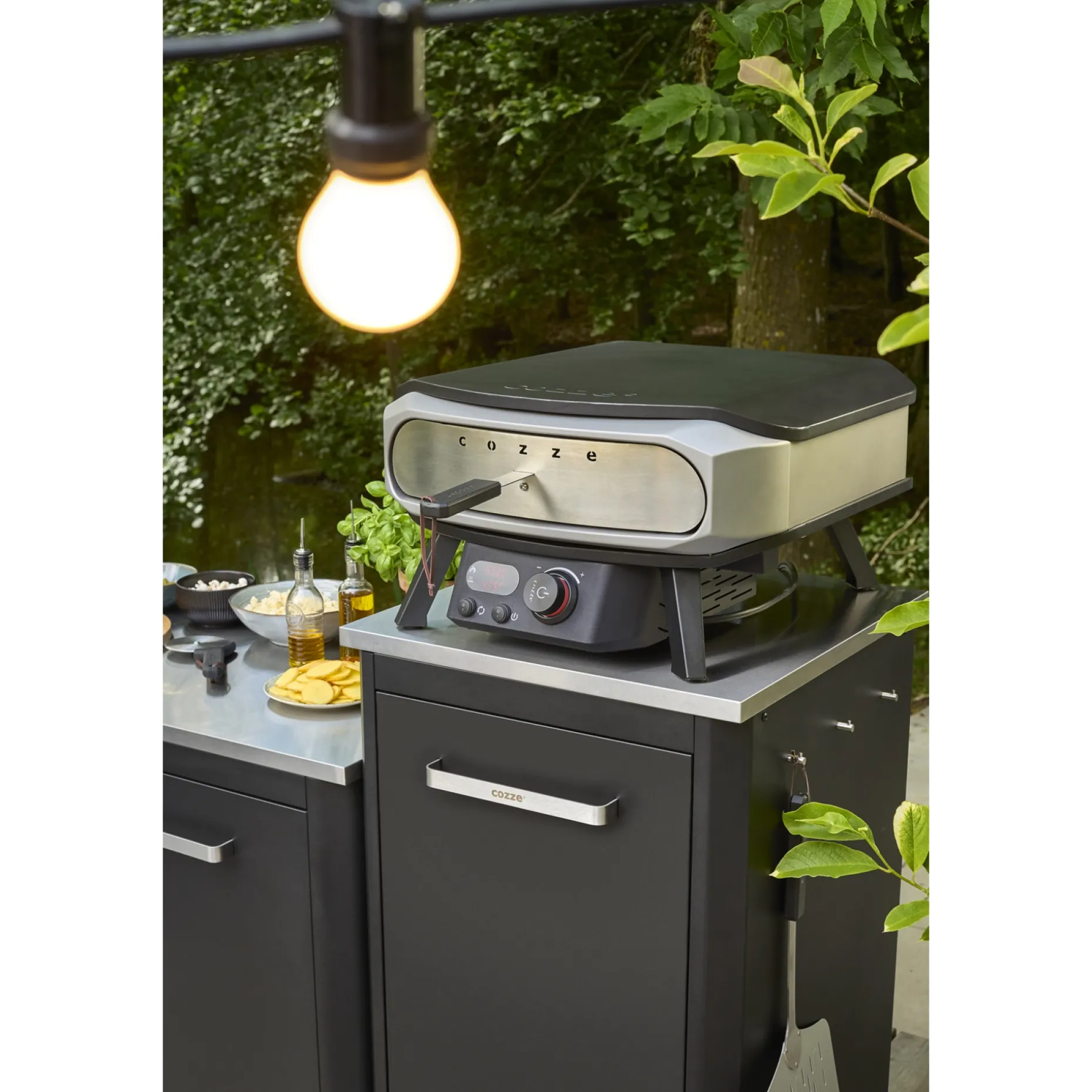 COZZE 17" PREMIUM ROTATE GAS PIZZAOVN