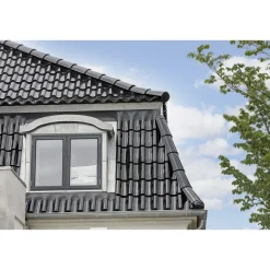 CREATON SINFONIE TEGLTAGSTEN SORT GLASERET