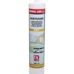 DANA LIM 557 AKRYLFUGEMASSE 300 ML HVID
