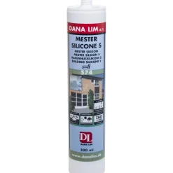 DANA LIM MESTERSILICONE S 574 FUGEMASSE 300 ML TRANSPARENT