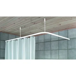 DEBEL UNIVERSAL KABINESTANG HVID 90-185 CM
