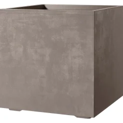 DEROMA MILLENIUM 208-623 PLANTEKASSE PLASTIK SANDSTEN 49X49X49 CM