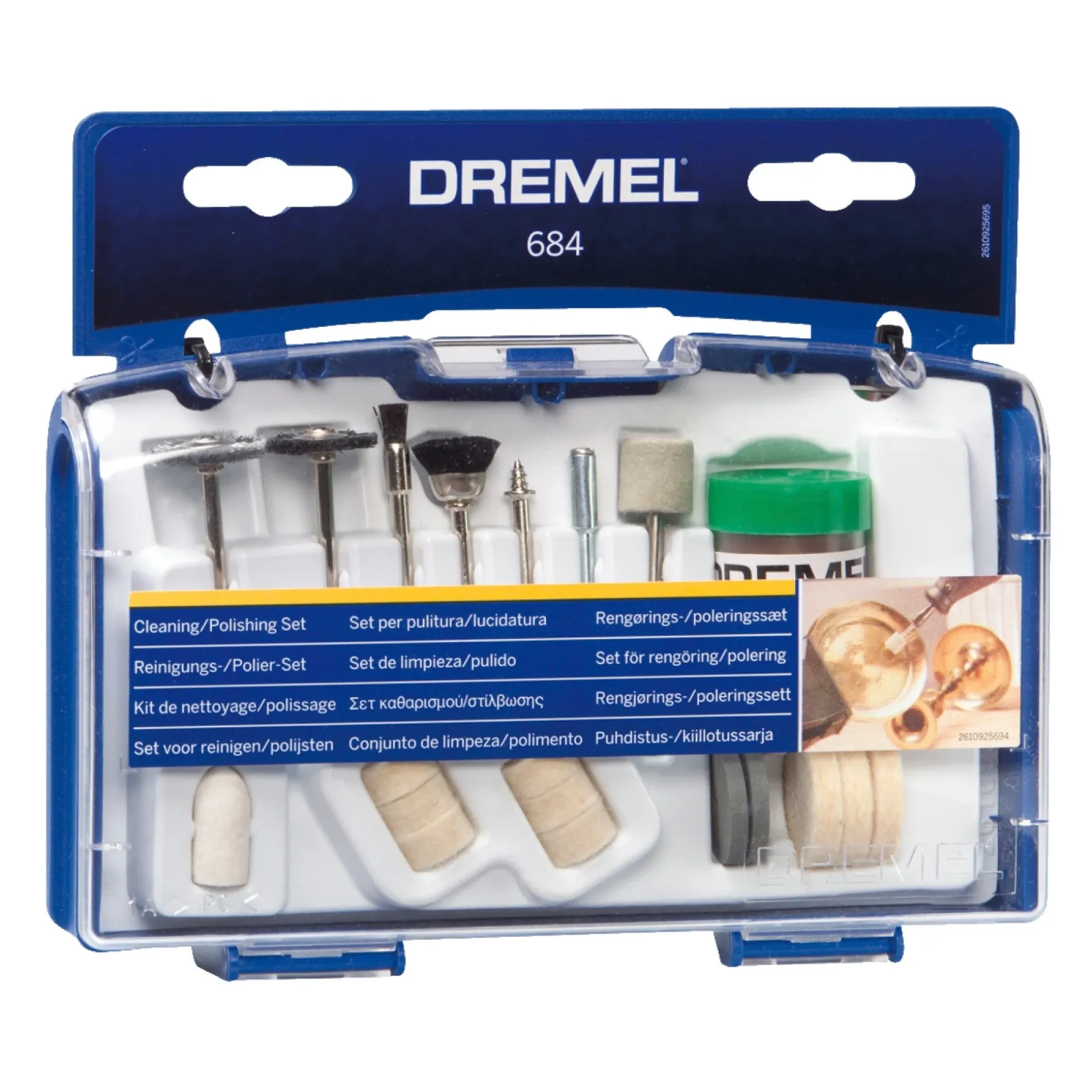 DREMEL RENGØRINGS-/ POLERINGSSÆT