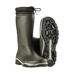 DUNLOP PVC 486061, BLIZZARD VINTERGUMMISTØVLE GRØN 43