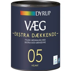 DYRUP 05 EKSTRA DÆKKENDE VÆGMALING 0,75 L BASE 10