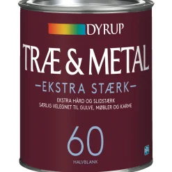 DYRUP 60 EKSTRA STÆRK TRÆ- OG METALMALING 1 L BASE 30