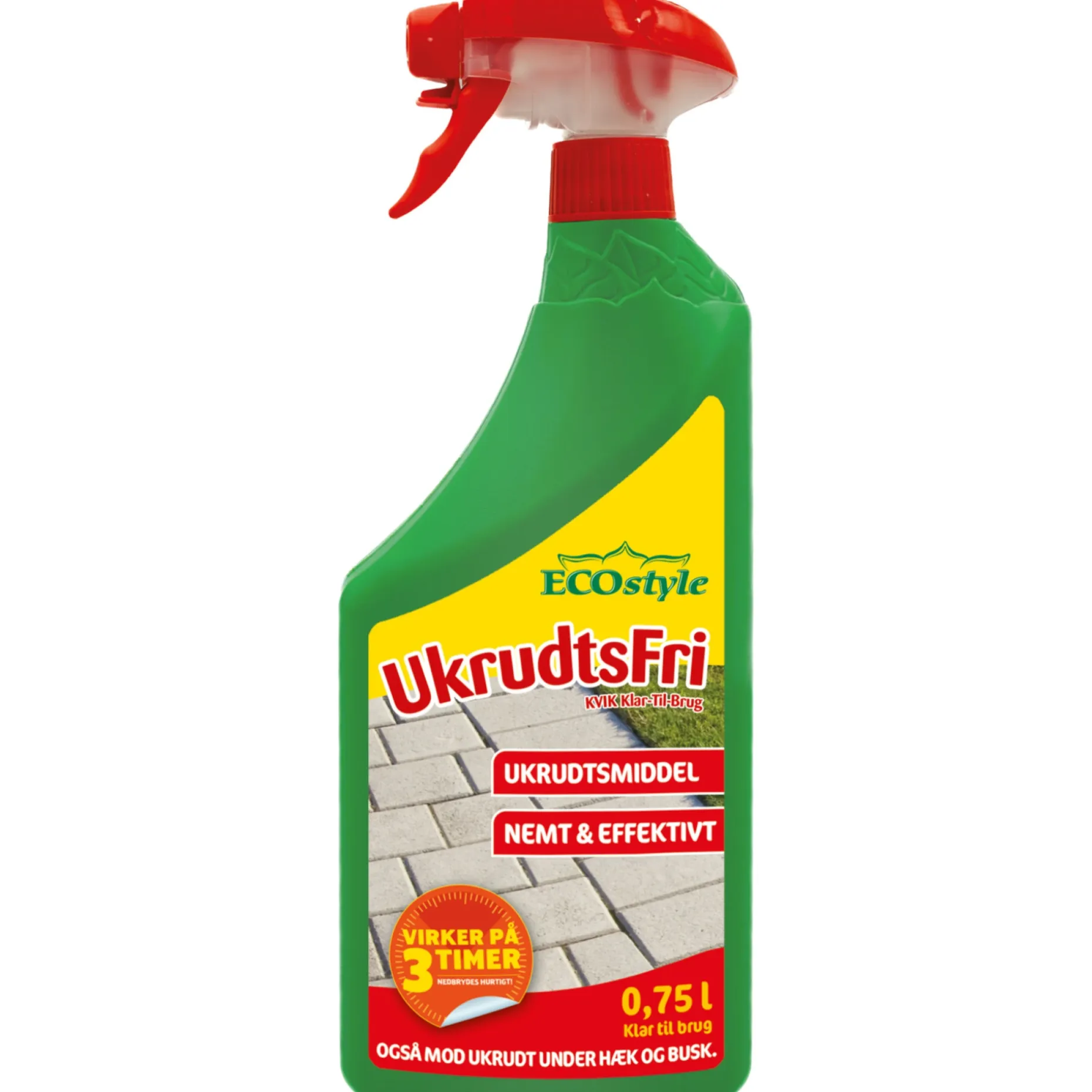 ECOSTYLE KVIK UKRUDTSMIDDEL 750 ML