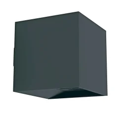 EGLO CALPINO 2 UDENDØRS VÆGLAMPE SORT 2X3,3W