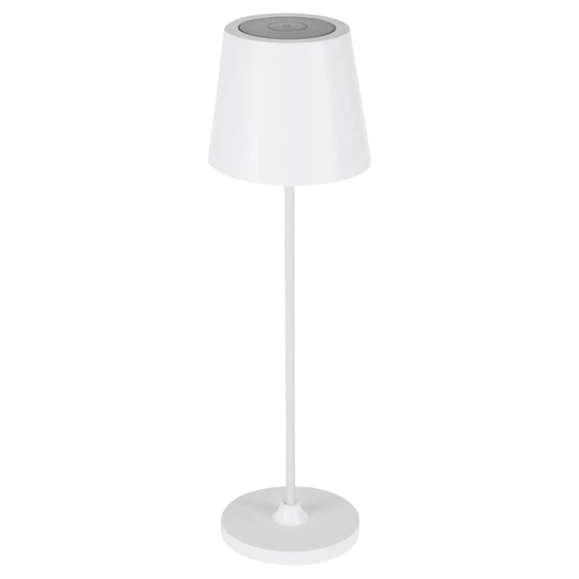 EGLO DÆMPBAR GENOPLADELIG BORDLAMPE HVID