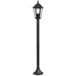 EGLO LATERNA BEDLAMPE SORT/TRANSPARENT 100 CM