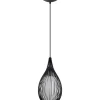 EGLO RAZONI PENDEL SORT/HVID 19 CM